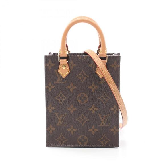 LOUIS VUITTON Brown Monogram Leather Bag - Picture 1 of 9